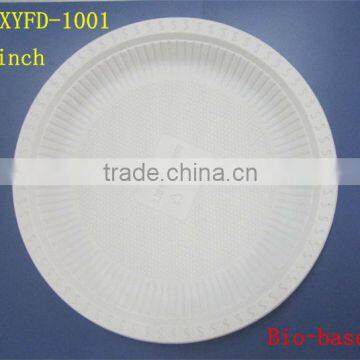 disposable biodegradable plastic plates 10 inch plate