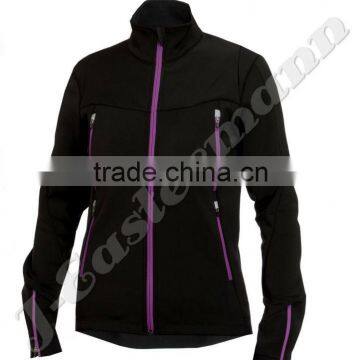 Ladies Overneck Windstopper/Softshell Cycling Jacket`