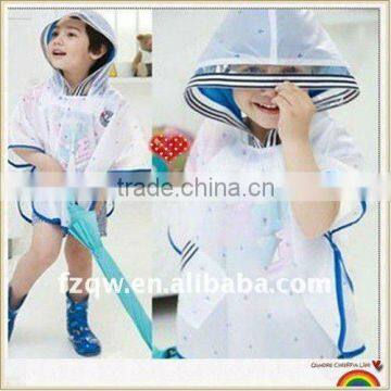 ripstop lovely kids pvc rain poncho