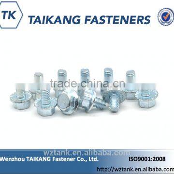Grade 4.8 Made in China Stainless Steel Non-slip Hex Head Hexagon Flange Screws photo-3