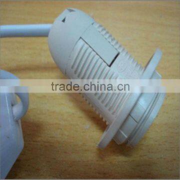 European Standard E14 plastic lamp holder with ring from XINDA