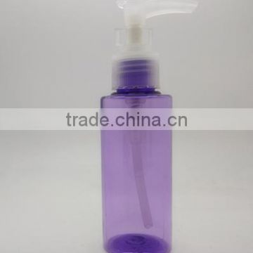 100ml PET plastic sprayer bottle for face wash/100ml plastic bottle