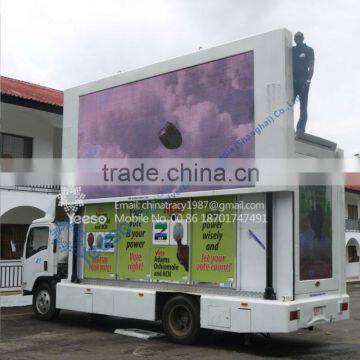 Presidential LED Vehicle,Mobile Advertising Truck, LED Truck, 1 lifting led screen, 1 light box