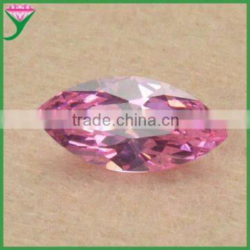 wholesale high quality pink marquise cut per carat rough cubic zirconia price