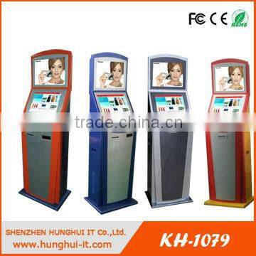 Dual Screen shopping centre kiosks / Touch Screen self-service payment kiosk for shopping center