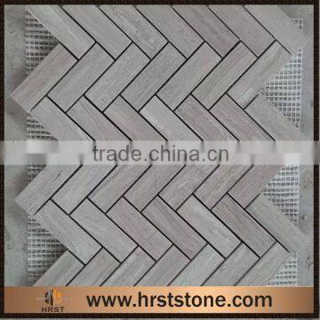 milky white marble mosaic tile