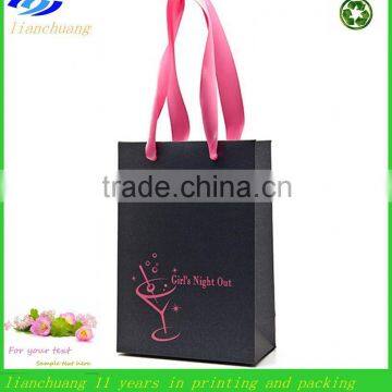 Girl's Night Out Black Pearl Gift Bags/promotional Paper Bags
