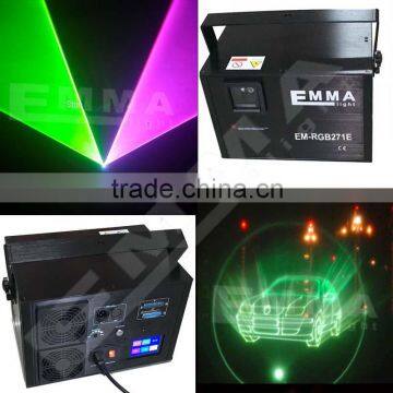 Remote DMX 5000mW RGB Laser Stage Lighting Scanner DJ Dance Xmas Show Blue Light LED Effect Projector Fantastic Disco item