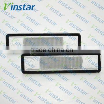 Emark LED License Plate Lamp for Zafira LED License Plate Lamp with 12v Voltage LED Auto Lamp LED Number Plate Lamp