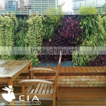 High quality vertical green wall , plants wall , deco grass for garden decoration