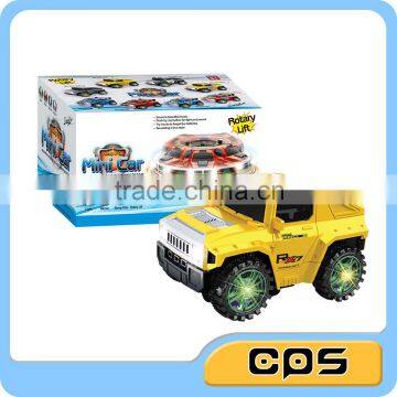 BO universal car toy with 3D light