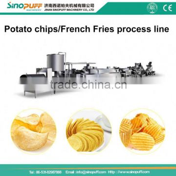 High Quality New Condition Stainless Steel Potato Crisp Production Line