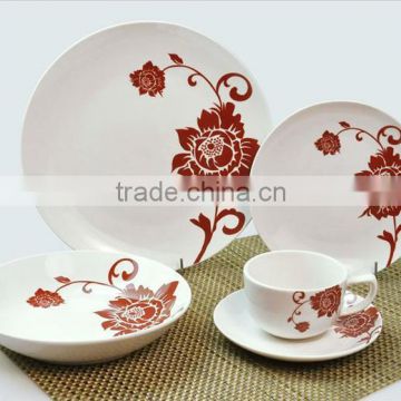 High quality luxury fine porcelain dinnerware made in china