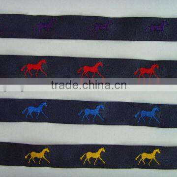 high density woven ribbon for horse rugs