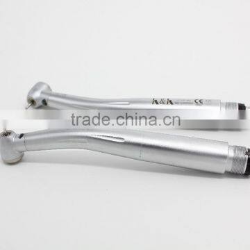 Anti-back Low Noise Dental Student Handpiece Kit Good Cooling Effect Triple Spray Foshan Manufacturer LED High Speed Handpiece