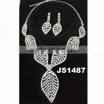 leaves jewelry latest indian fashion wedding bridal jewelry set