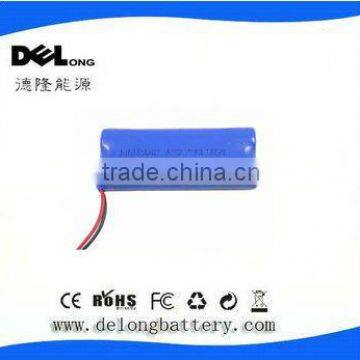 18650 7.4v 2000mah Li-ion Battery Pack Rechargeable battery pack