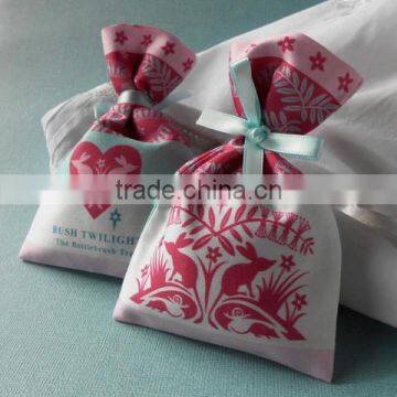 Hot sale in European cheapest household/closet/wardrobe/Drawer printed lavender sachet