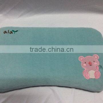 Large size baby memory foam pillow( light blue color)