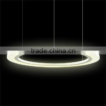 Modern Aluminum and Acrylic LED Ring Circle Pendant lamp                        
                                                Quality Choice