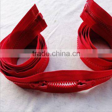 Custom Double Slider Plastic Zipper