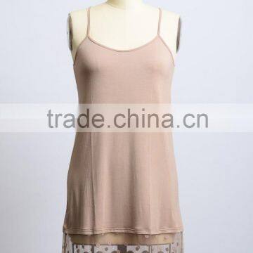 Latest Design Adjustable Strap Girls Dress Elastic Lace Slip Dress Extenders photo-6