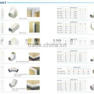 Split Air Conditioner Decoration PVC Duct photo-2