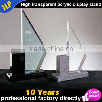 Manufacturing acrylic sailing trophies