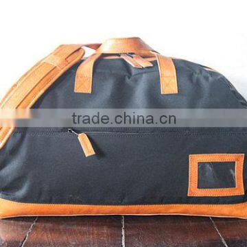 Custom high quality large canvas travel bag