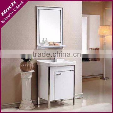 ROCH 8055 Single Counter Sink Stainless Steel Bathroom Vanity