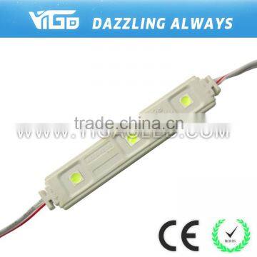 high quality 3 leds 5050 injection module with CE&RoHS