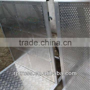 Hot sale aluminum concert barricade crowd control barricade