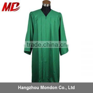 Economy Bachelor Graduation Gown Matte Emerald Green