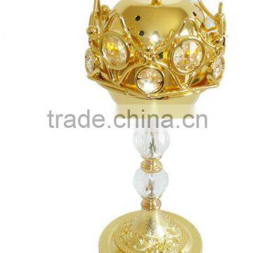 2016 Small Oudh burner with crystal