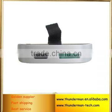 50kg Digital Weighing Luggage Scale with Temperature Measuring Function
