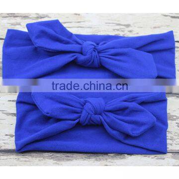 Knot Mother and Baby Plain Hair Cotton Head Band Quality Choice photo-3