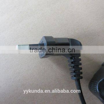 VDE European power cord plug VDE approved right angle 90 degree