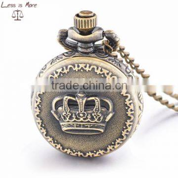 China Wholesale Crown Pocket Watch, Logo or Photo on Watch Pocket Watch