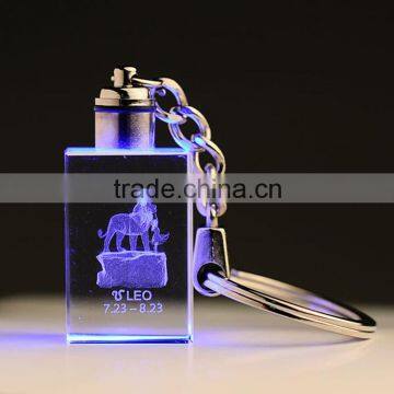 Best Quality Crystal Key Chain the Zodiac Ornament photo-3