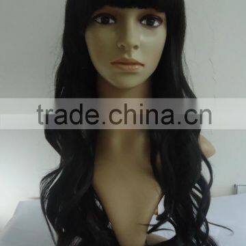 2016 New Fashion Style Long Curly Wig Cheap Syntheti Wigs Heat Resistant Free Shipping photo-2