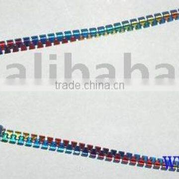 zipper lanyard with soft pvc puller