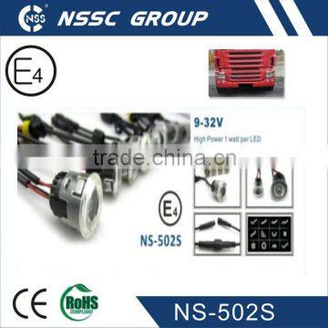 2013 NSSC E4 R87 9-32V latest DRL super brightness led driving lamps