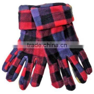 Fur Trim Fleece 3 Piece Hat Scarf & Glove Set photo-4