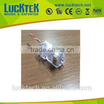 CAT.5E UTP STRAIGHT IN THROUGH RJ45 Plug