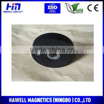 High Quality Rubber Coated Rare Earth Pot Magnets photo-3