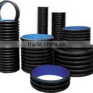 PE double wall corrugated pipe