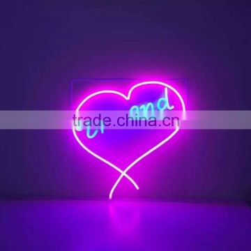 Wholesale outdoor led sign lighting flamingo letters led neon sign