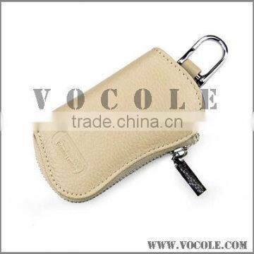 fashion multicolor leather pocket key holder