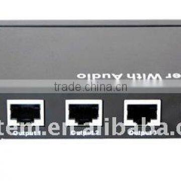 VGA UTP Extender 1x4 Splitter with Audio