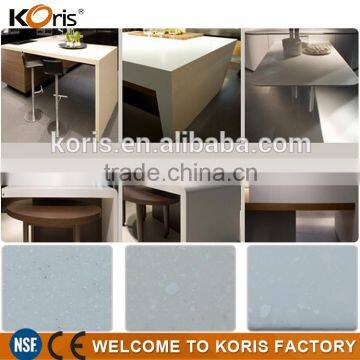 chinese wholesale solid surface acrylic pre cut quartz countertop
